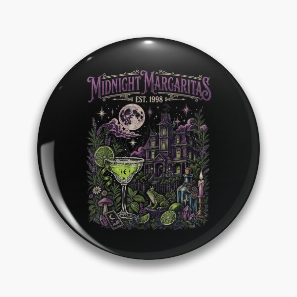 Artikelvorschau, Mitternachts-Margaritas, Halloween-Hexen-Trinkgeburtstagsparty entworfen und verkauft von MatherFisher.