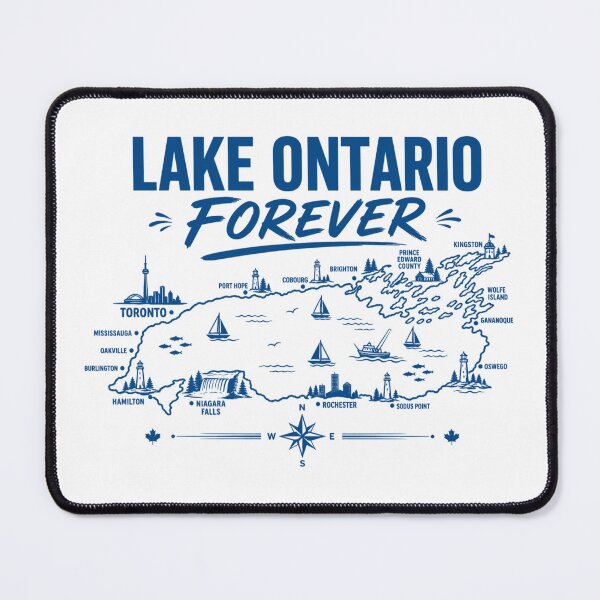 Item preview, Lake Ontario Forever, Lake Ontario Lovers, Great Lakes Lakeside Gift, Lake Life Souvenir designed and sold by Cchotlan.