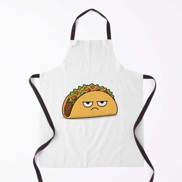 Item preview, Funny Unimpressed Taco, RBF Taco With Attitude designed and sold by Bitchy Little Things.