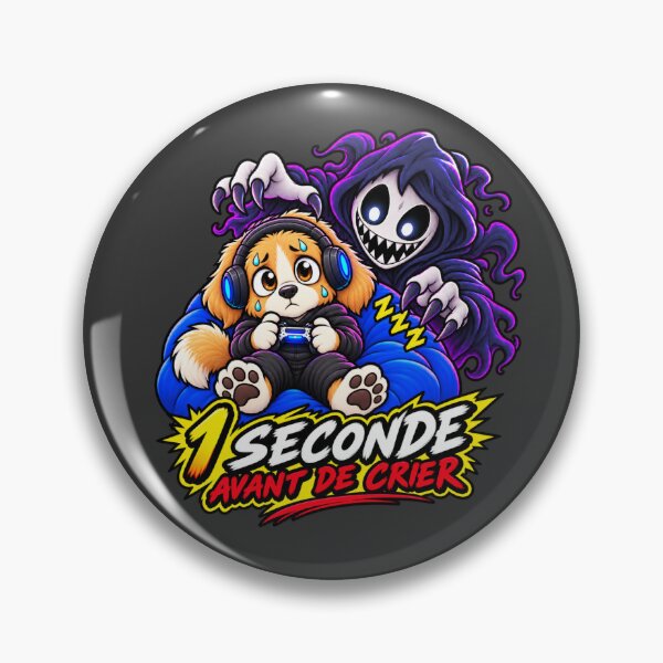 Item preview, 1 second before yelling (dog version) designed and sold by GAMING MEME.