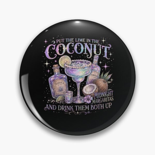 Item preview, Put The Lime in The Coconut Retro Margaritas Celestial Beach designed and sold by MatherFisher.