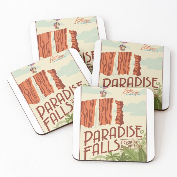 Item preview, Paradise Falls – Adventure Is Out There designed and sold by WATEKE.