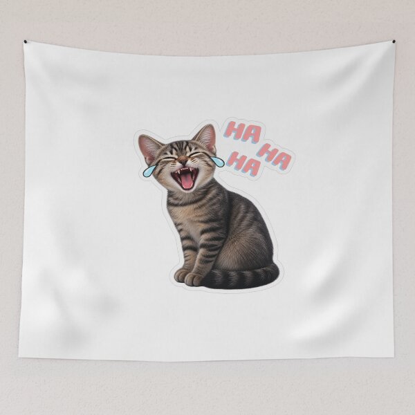 Item preview, Laughing Chaos Cat designed and sold by EgoSovereign.