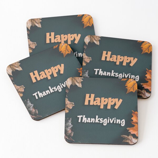 Item preview, Happy Thanksgiving Autumn Maple Leaves Frame — Cozy Fall Foliage Greeting designed and sold by LYAN-STORE.