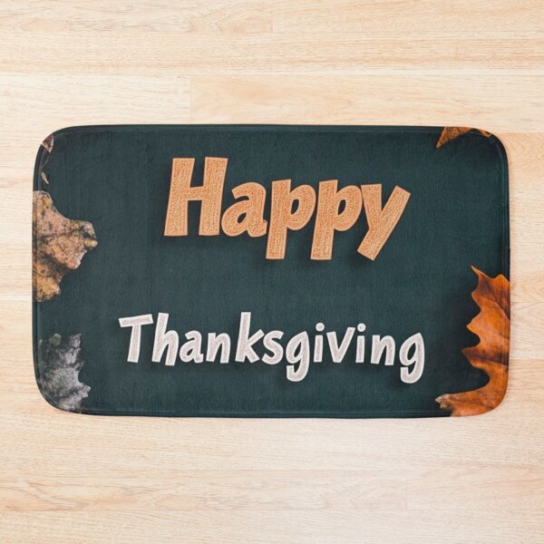 Item preview, Happy Thanksgiving Autumn Maple Leaves Frame — Cozy Fall Foliage Greeting designed and sold by LYAN-STORE.