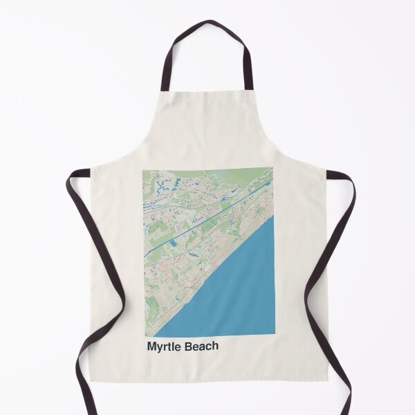 Item preview, Myrtle Beach Minimalistic Map Art designed and sold by MapsNerd.