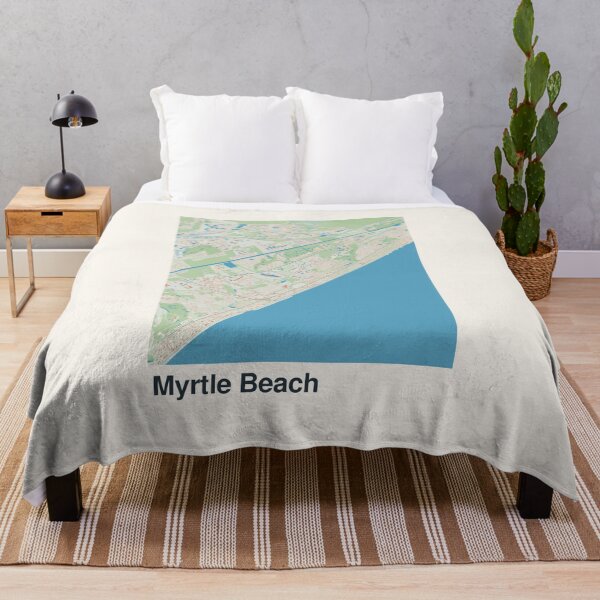 Item preview, Myrtle Beach Minimalistic Map Art designed and sold by MapsNerd.