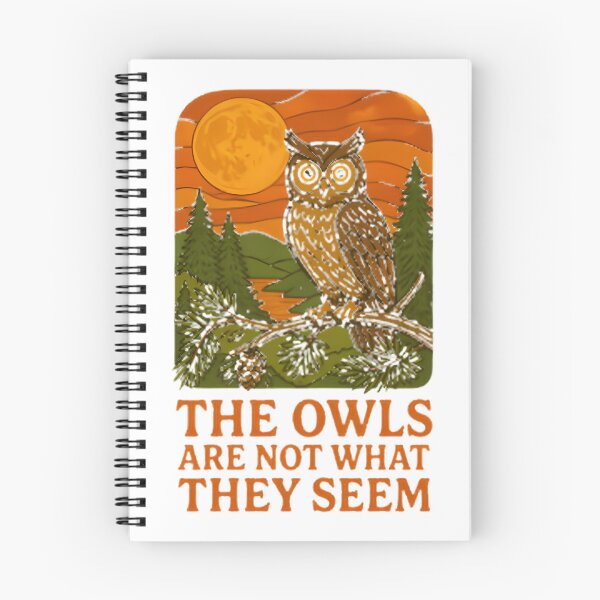 Item preview, Mysterious Owl Art: Not What It Seems Drama Design | ⭐⭐⭐⭐⭐ designed and sold by LuckiiBean.