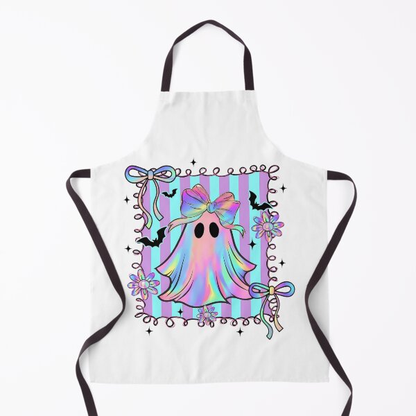 Item preview, Pastel Ghost Coquette Bow Cute Halloween designed and sold by KroghDs.