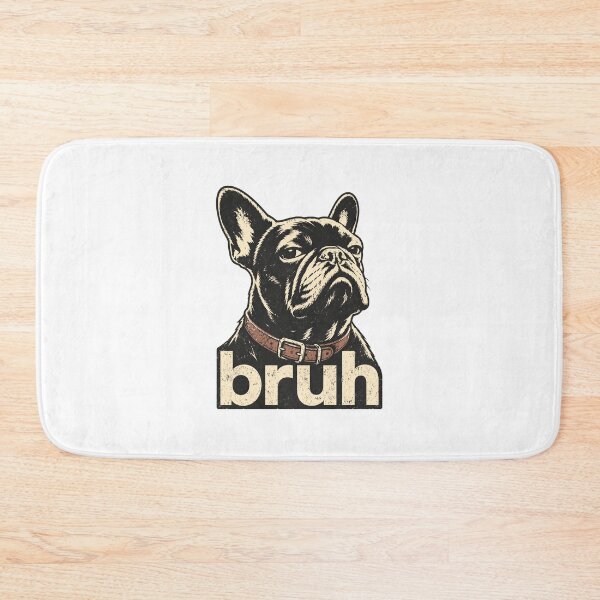 Item preview, Bruh French Bulldog Meme designed and sold by haris-rana-wren.