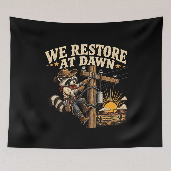 Item preview, We Restore At Dawn designed and sold by a-turner-paint.