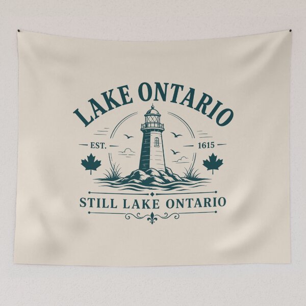 Item preview, Lake Ontario Still Lake Ontario, Anti Trump, Great Ontario, Canadian Lake Lover Gift, Lake of America, Political designed and sold by Cchotlan.