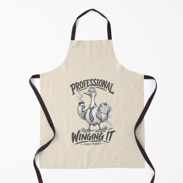 Item preview, Professional Winging It Since Monday – Funny Goose Work & Office Humor designed and sold by Williams Anderson.