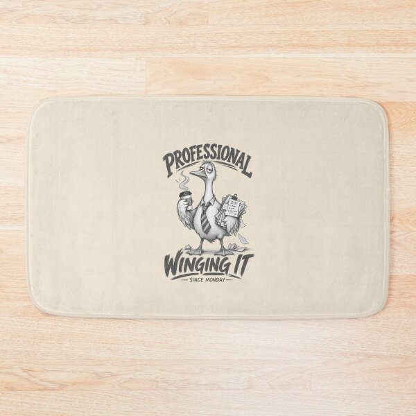 Item preview, Professional Winging It Since Monday – Funny Goose Work & Office Humor designed and sold by Williams Anderson.