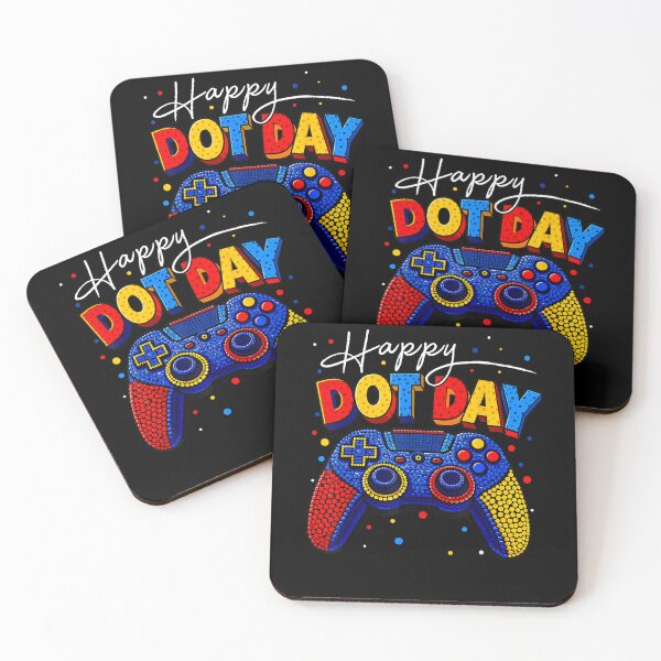 Item preview, Happy Dot Day Shirts for Boys Gamer Polka Dot 2026 designed and sold by Juansustait.