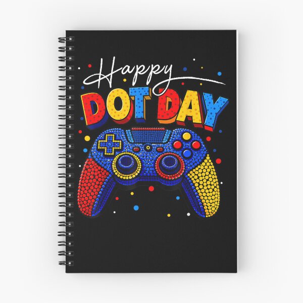 Item preview, Happy Dot Day Shirts for Boys Gamer Polka Dot 2026 designed and sold by Juansustait.