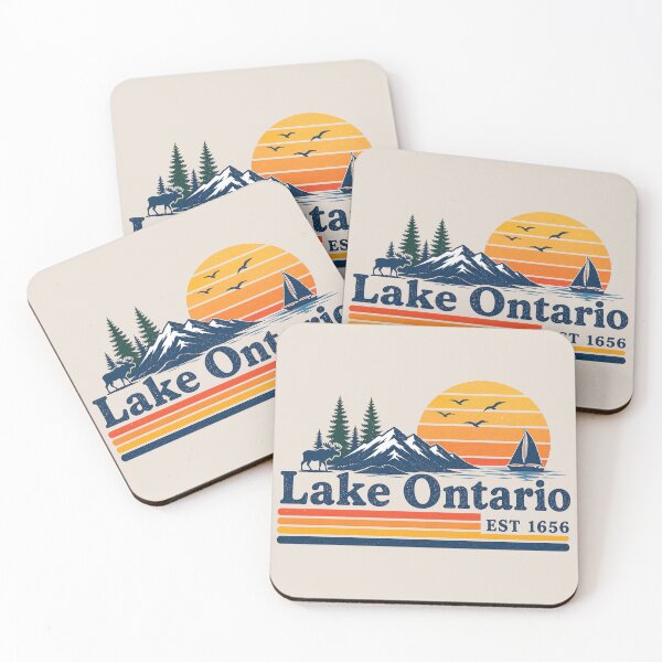 Item preview, Vintage Lake Ontario Great Lakes, Canada Travel, Quiet Activism, Subtle Anti Trump Political Humor Gift designed and sold by Cchotlan.