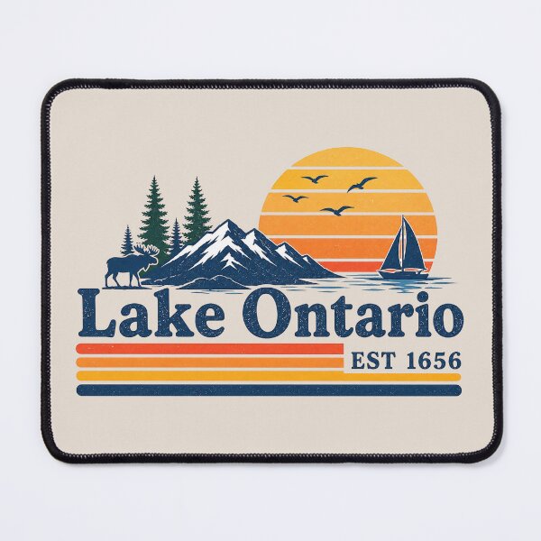 Item preview, Vintage Lake Ontario Great Lakes, Canada Travel, Quiet Activism, Subtle Anti Trump Political Humor Gift designed and sold by Cchotlan.