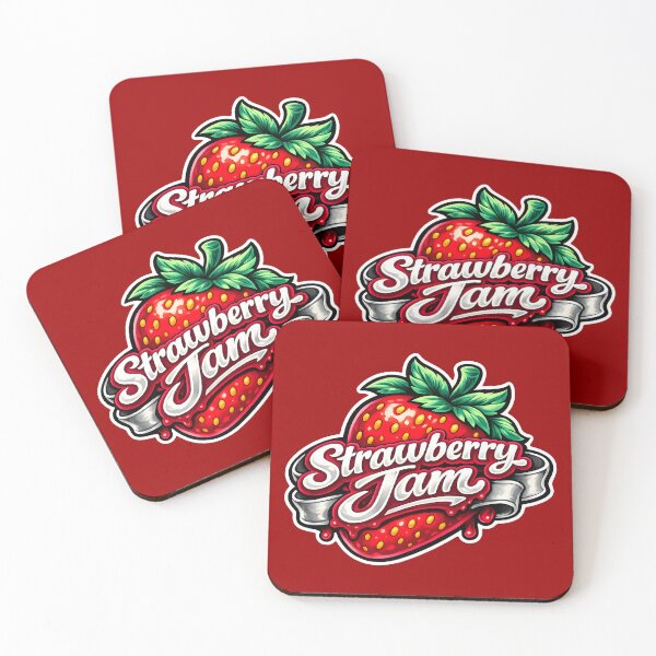 Item preview, STRAWBERRY JAM - Logo Classic ©️ Simone Morana Cyla designed and sold by CYLA WORLD | Official Shop.