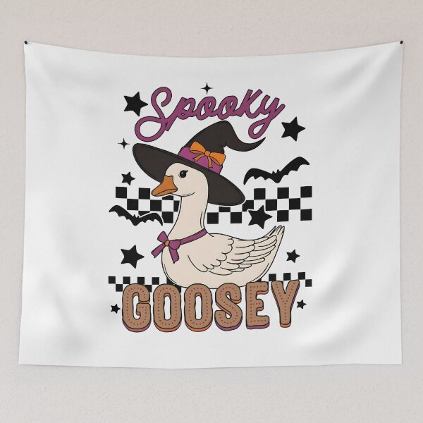 Item preview, Spooky Goosey Cute Witch Goose Halloween designed and sold by KroghDs.