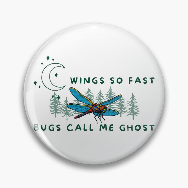 Item preview, Wings So Fast Bugs Call Me Ghost Dragonfly Nature designed and sold by Feral Vibes.