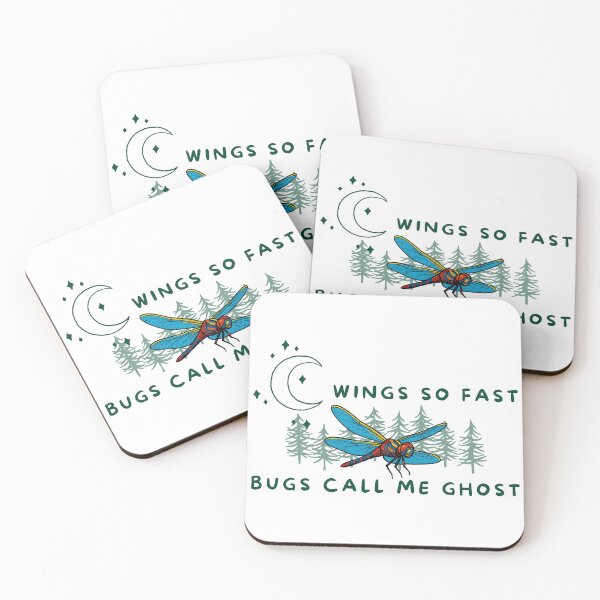Item preview, Wings So Fast Bugs Call Me Ghost Dragonfly Nature designed and sold by Feral Vibes.