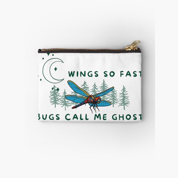 Item preview, Wings So Fast Bugs Call Me Ghost Dragonfly Nature designed and sold by Feral Vibes.