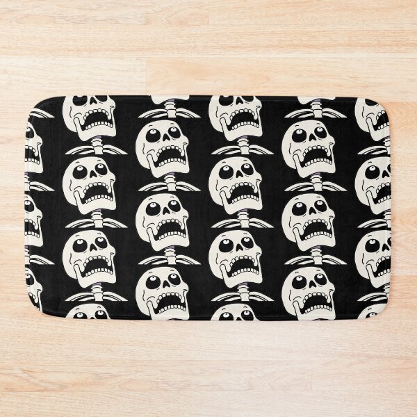 Item preview, Funny Skeleton Looking Up Halloween Meme designed and sold by MonkiFlipp.