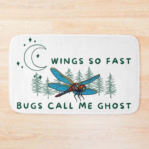 Item preview, Wings So Fast Bugs Call Me Ghost Dragonfly Nature designed and sold by Feral Vibes.