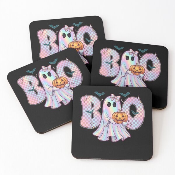 Item preview, Boo Ghost Girl Cute Halloween Pastel designed and sold by KroghDs.