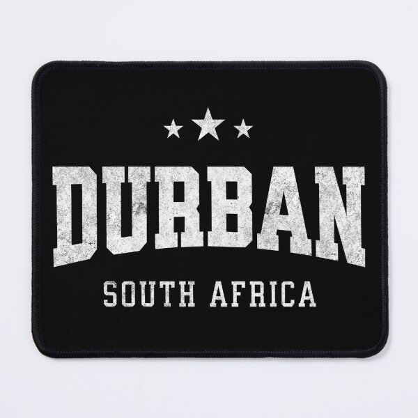Item preview, Durban South Africa Vintage Varsity Distressed Retro College Travel Design designed and sold by NiceTeeClub.