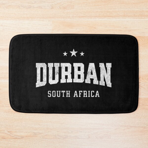 Item preview, Durban South Africa Vintage Varsity Distressed Retro College Travel Design designed and sold by NiceTeeClub.
