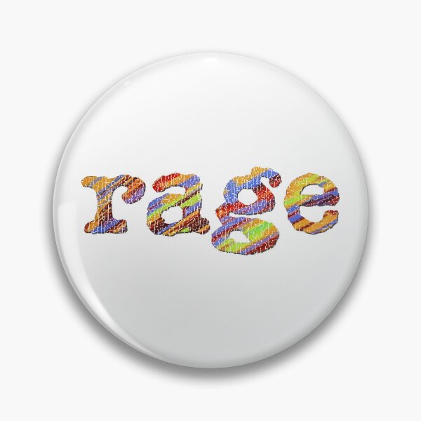 Item preview, White Vintage RAGE designed and sold by ClarkkentSuper.
