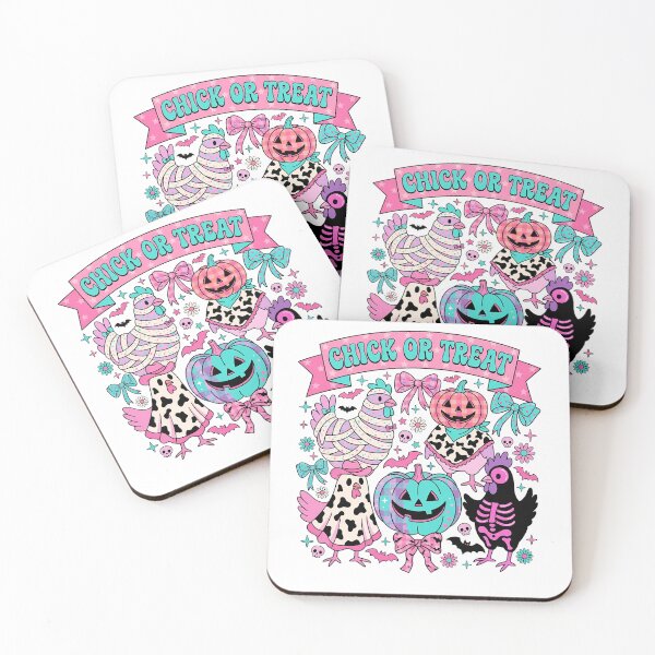 Item preview, Chick Or Treat Funny Halloween Chicken Kids Girls designed and sold by KroghDs.