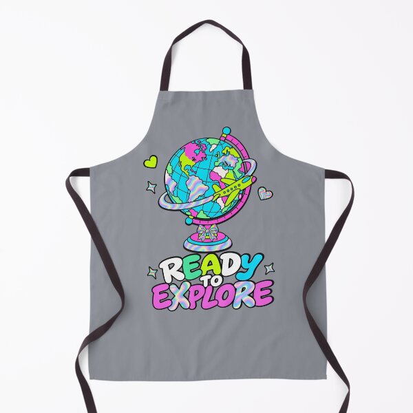 Item preview, Ready to Explore – Colorful Globe & Airplane T-Shirt designed and sold by Aimetoi.