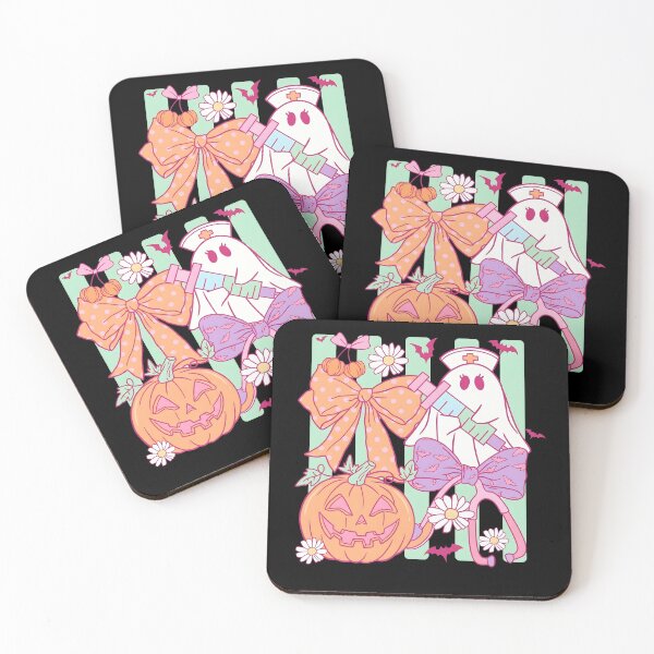 Item preview, Ghost Nurse Halloween Coquette Cute designed and sold by KroghDs.