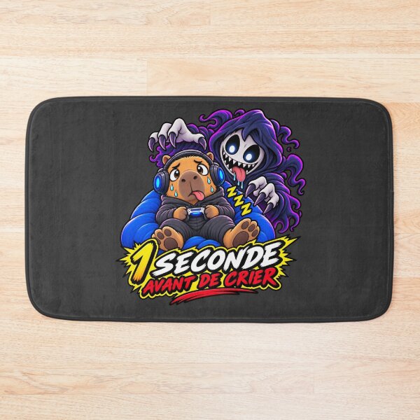 Item preview, 1 second before shouting (capybara version) designed and sold by GAMING MEME.