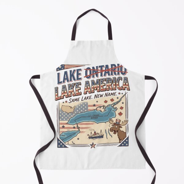 Item preview, Lake Ontario Lake America Same Lake New Name Funny Vintage Design designed and sold by Meadowmood.
