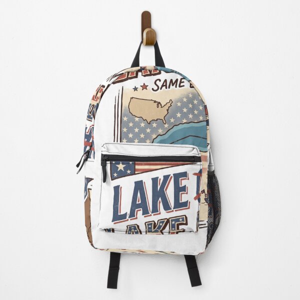 Item preview, Lake Ontario Lake America Same Lake New Name Funny Vintage Design designed and sold by Meadowmood.