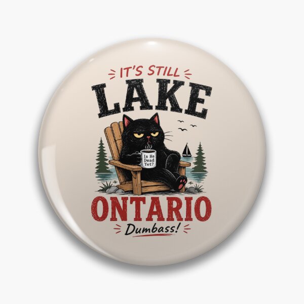 Aperçu de l'œuvre C'est toujours le lac Ontario, le lac Ontario anti-Trump, un cadeau politique libéral subtil du FDT créée et vendue par Cchotlan.