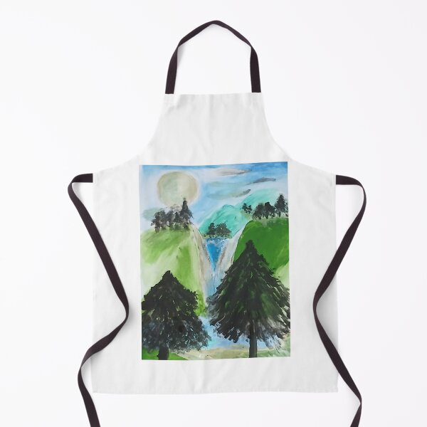 Item preview, Silhouetted Evergreen Trees designed and sold by Aquamarineelle.