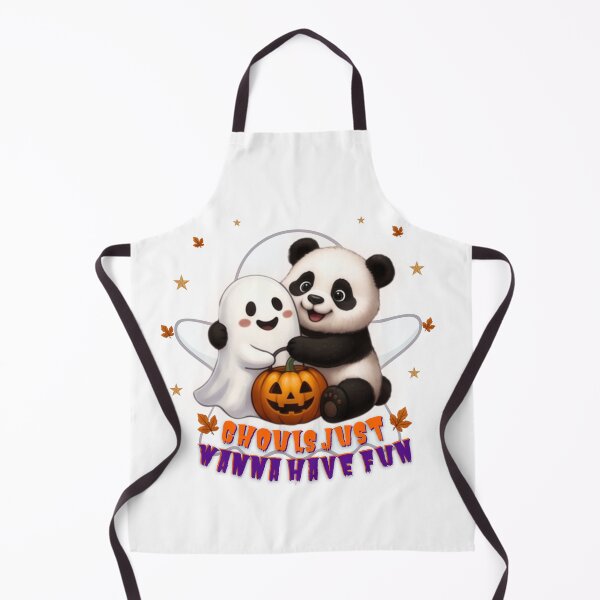 Item preview, Cute Spooky Panda Ghouls Just Wanna Have Fun Halloween Sticker designed and sold by EnginerdStudio.