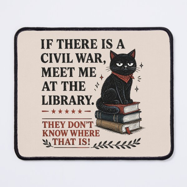 Item preview, Anti Trump Black Cat, Funny Political Humor, Liberal Gift, Progressive Political Cat designed and sold by Cchotlan.