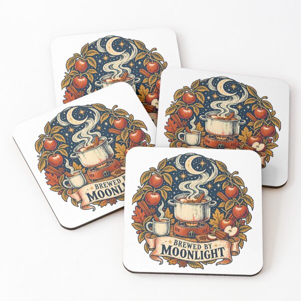 Item preview, Brewed by Moonlight Spiced Apple Cider designed and sold by The Midnight Archive.