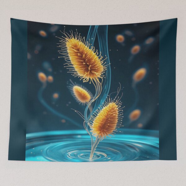 Item preview, Bioluminescent Spores in Liquid Light designed and sold by ClarityPulse Studio.