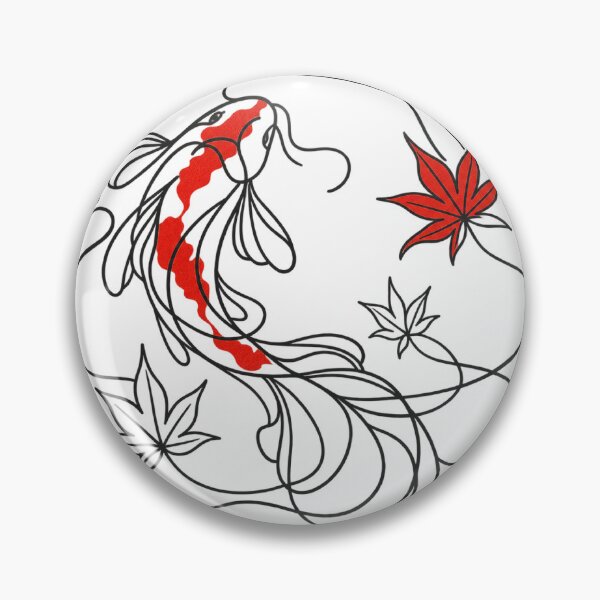 Item preview, Koi & Momiji — Japanese Flow designed and sold by アミヤジャ.