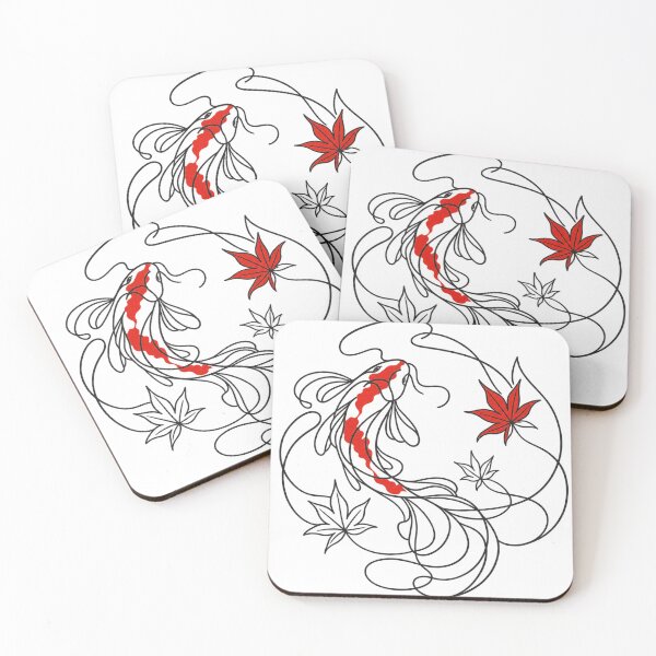 Item preview, Koi & Momiji — Japanese Flow designed and sold by アミヤジャ.