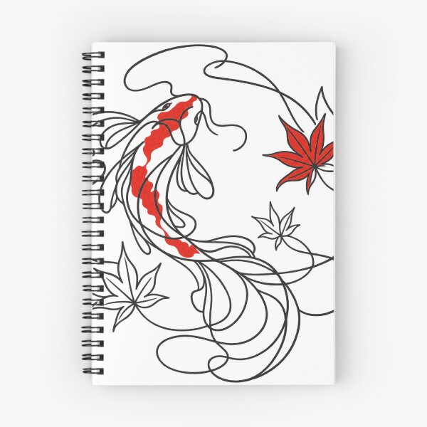 Item preview, Koi & Momiji — Japanese Flow designed and sold by アミヤジャ.
