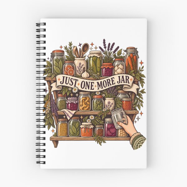 Item preview, Canning Lover Pantry Shelves designed and sold by The Midnight Archive.