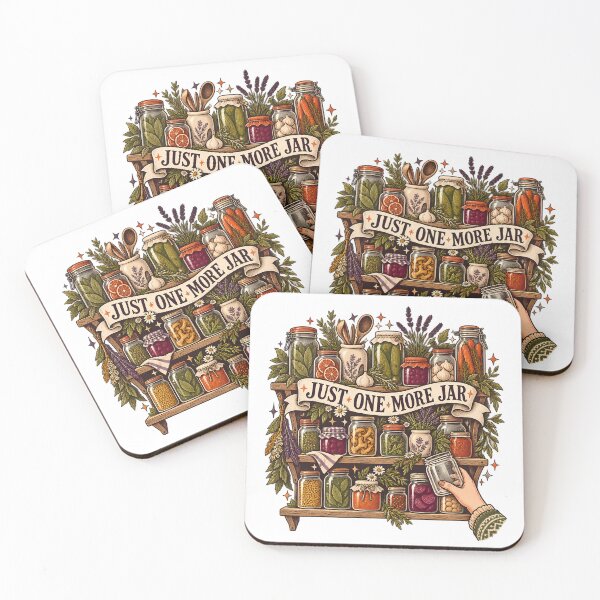 Item preview, Canning Lover Pantry Shelves designed and sold by The Midnight Archive.